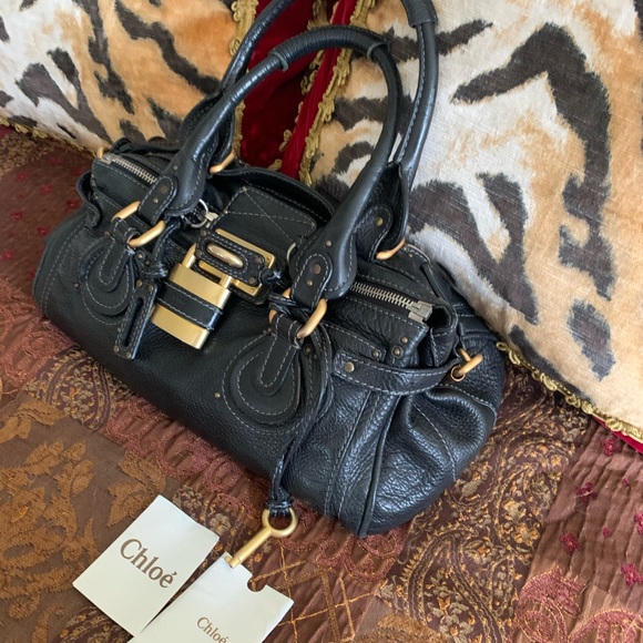 Authentic Chloe black leather bag - Picture 11 of 16